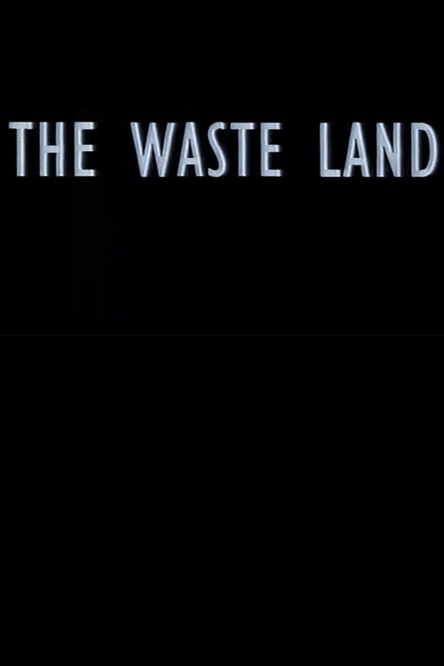 Movie poster for The Waste Land (1995)