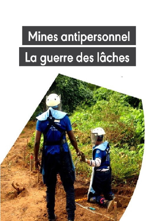 Movie poster for Mines antipersonnel : La guerre des lâches (2024)