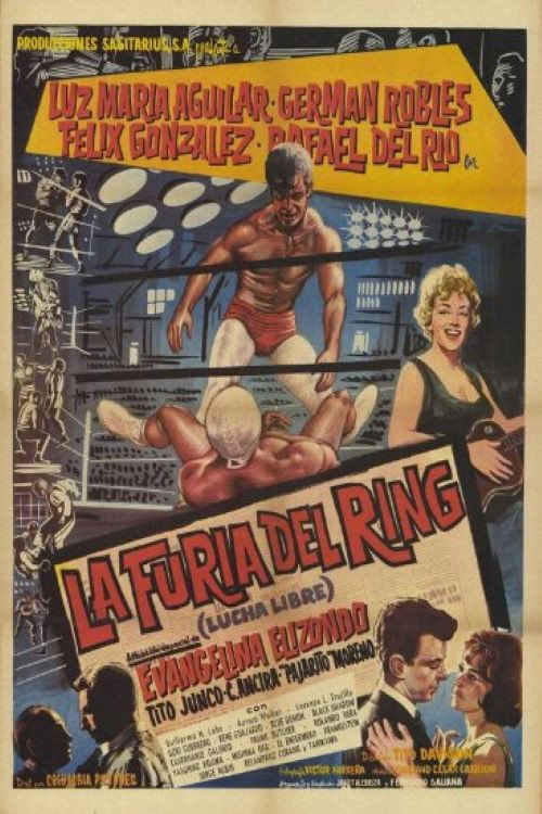 Movie poster for La furia del ring (1961)