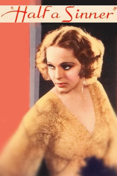 Movie poster for Half a Sinner (1934)