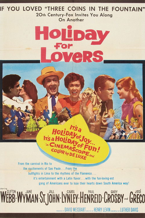 Movie poster for Holiday for Lovers (1959)