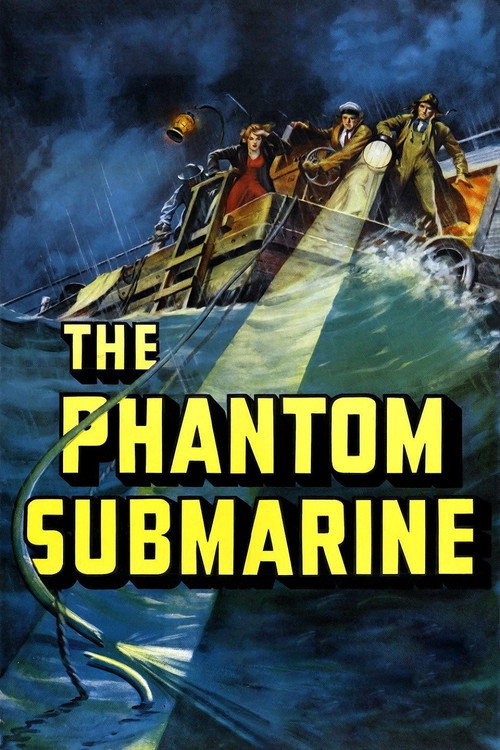 Movie poster for The Phantom Submarine (1940)