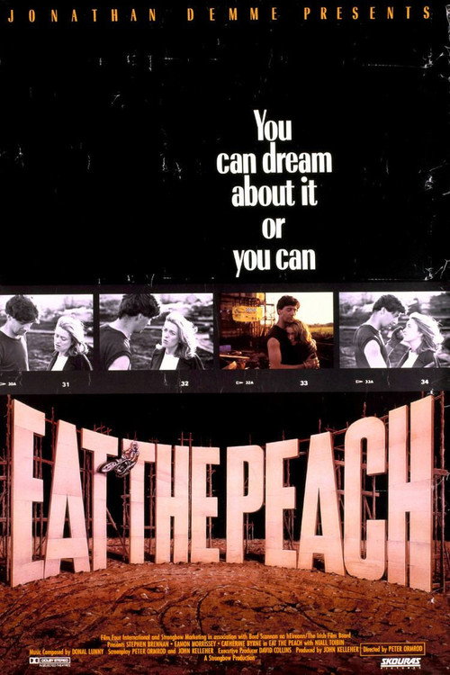 Movie poster for Eat the Peach (1986)