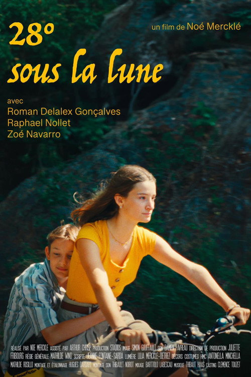 Movie poster for 28 Degrés sous la lune (2024)