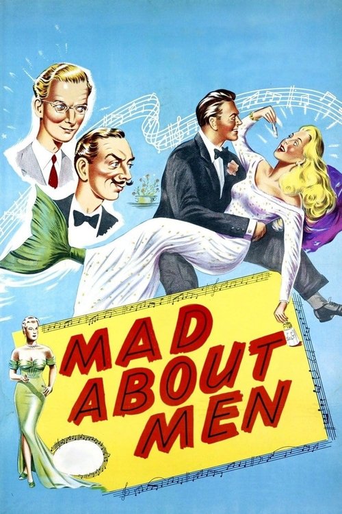 Movie poster for Mad About Men (1954)