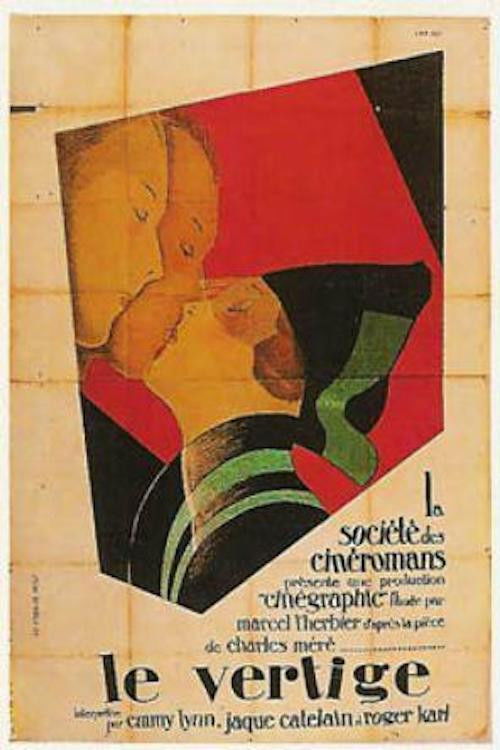 Movie poster for Le Vertige (1926)