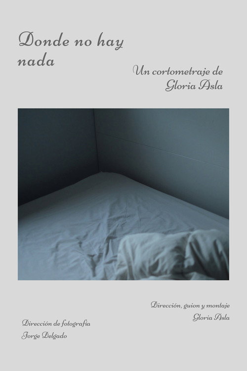 Movie poster for Donde no hay nada (2018)