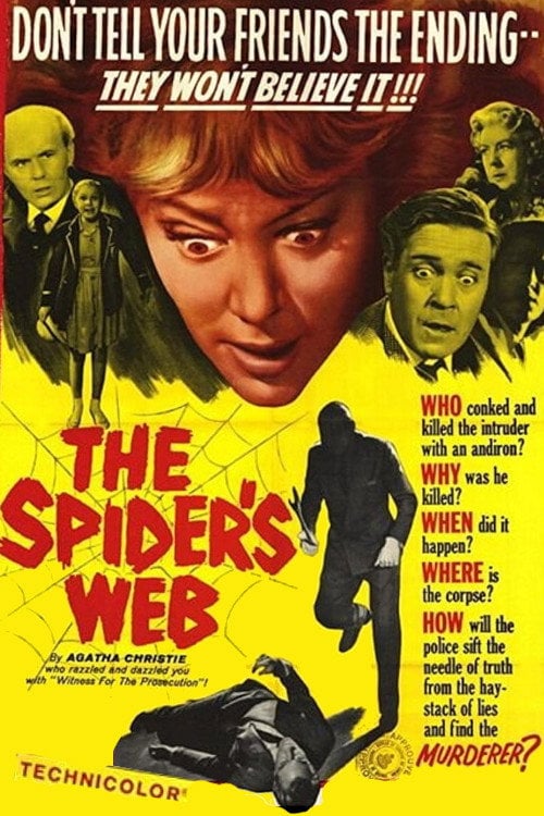 Movie poster for The Spider's Web (1960)