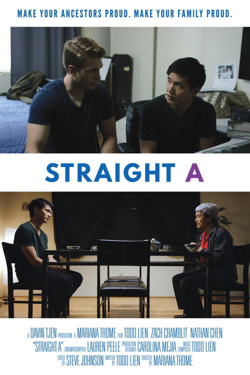 Movie poster for Straight A (2016)