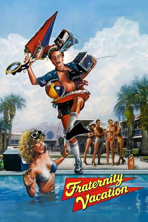 Movie poster for Fraternity Vacation (1985)