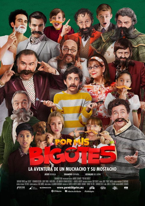 Movie poster for Ulises and the 10,000 moustaches (2014)