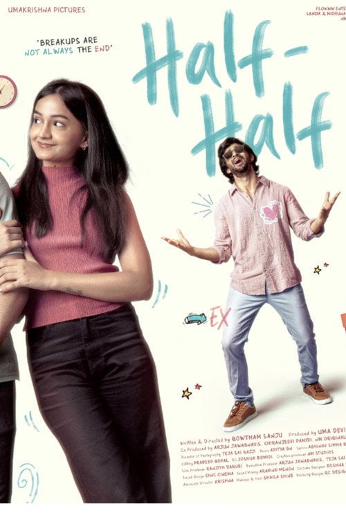 Movie poster for Half Half