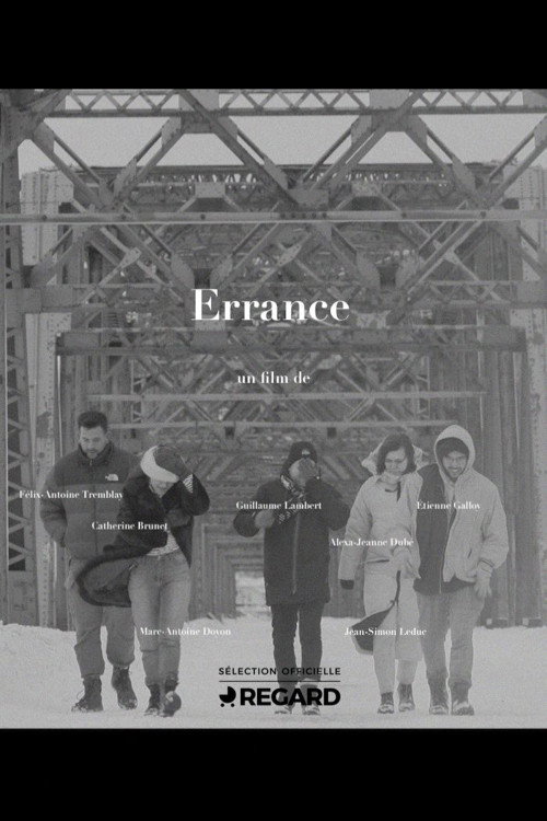 Movie poster for Errance (2021)