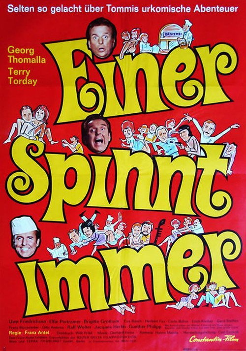 Movie poster for Einer spinnt immer (1971)