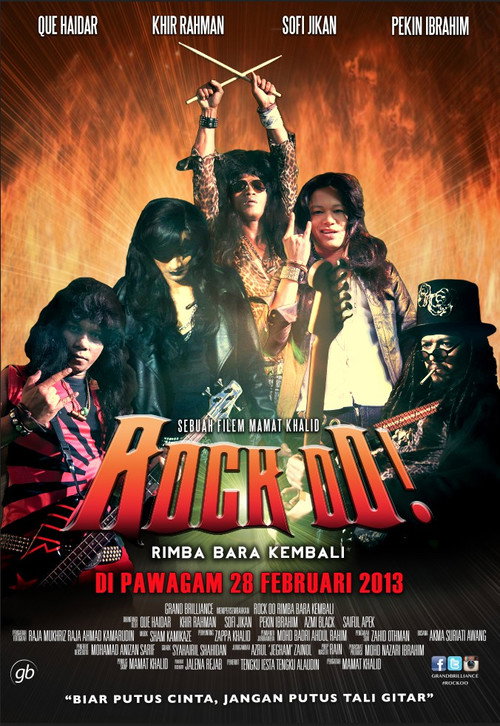 Movie poster for Rock Oo! Rimba Bara Kembali (2013)