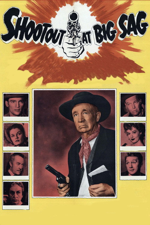 Movie poster for Shootout at Big Sag (1962)
