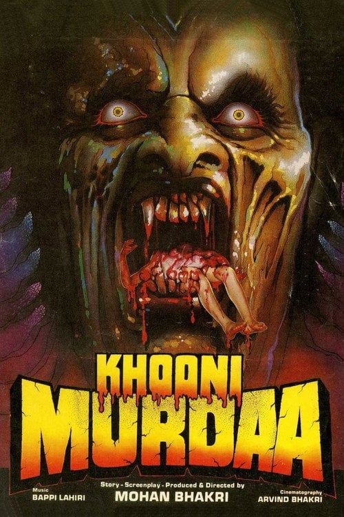 Movie poster for Khooni Murdaa (1989)
