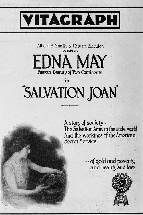 Movie poster for Salvation Joan (1916)