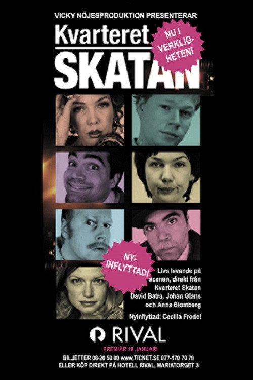 Movie poster for Kvarteret Skatan - nu i verkligheten (2007)