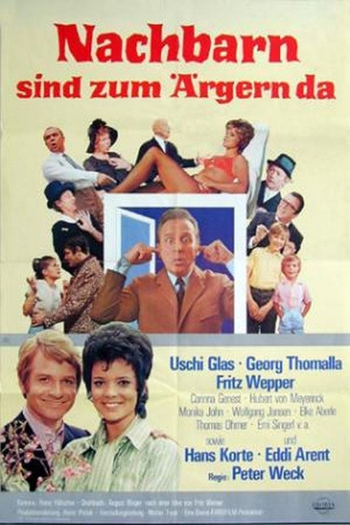 Movie poster for Nachbarn sind zum Ärgern da (1970)