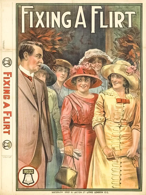Movie poster for Fixing a Flirt (1912)