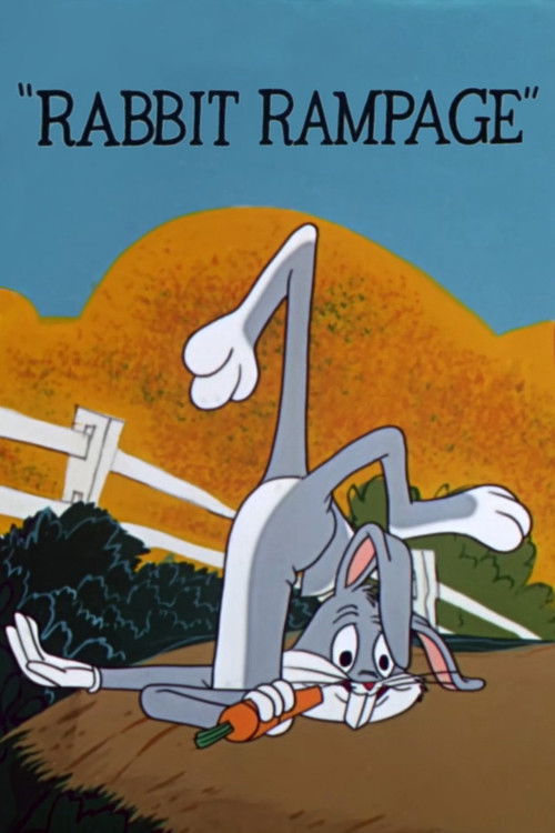 Movie poster for Rabbit Rampage (1955)