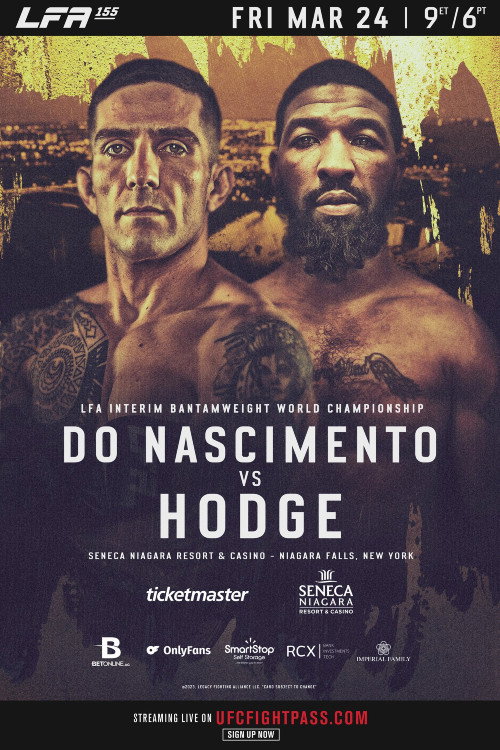 Movie poster for LFA 155: Do Nascimento vs. Hodge (2023)