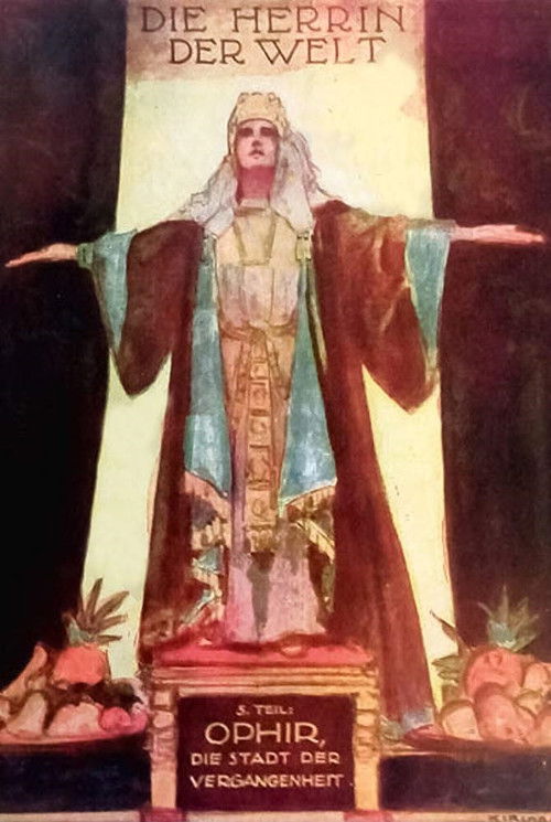 Movie poster for The Mistress of the World, part V: Ophir, the city of the past (1920)