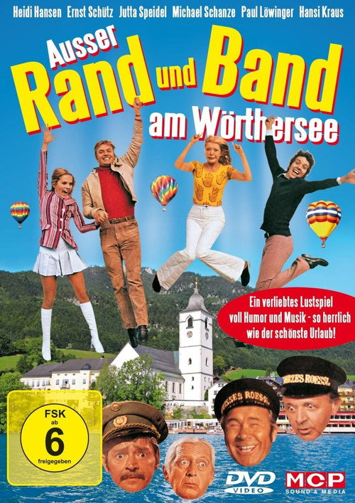 Movie poster for Ausser Rand und Band am Wolfgangsee (1972)