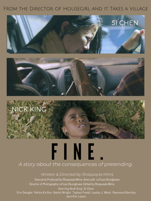 Movie poster for FINE. (2020)