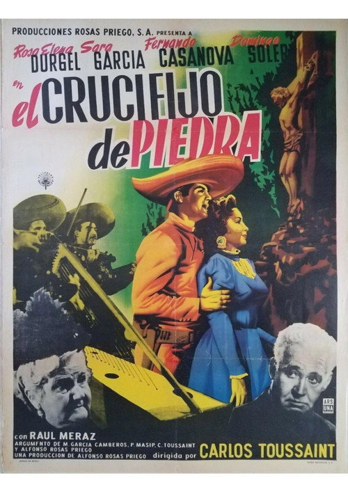Movie poster for The Stone Crucifix (1956)