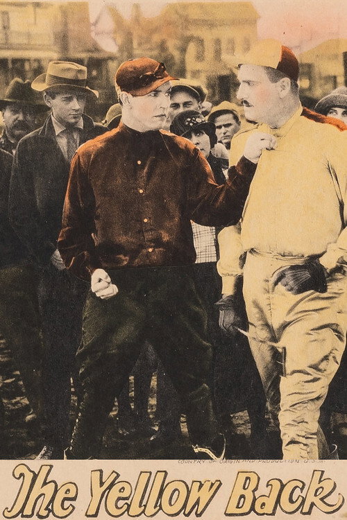 Movie poster for The Yellow Back (1926)