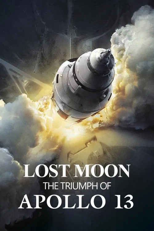 Movie poster for Lost Moon: The Triumph of Apollo 13 (1996)