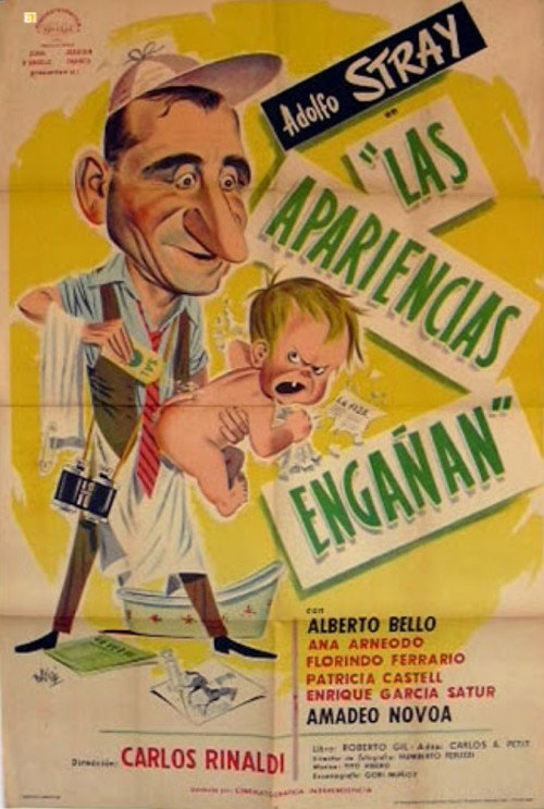 Movie poster for Las apariencias engañan (1958)