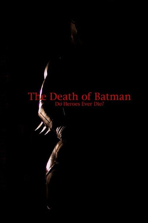 The Death of Batman poster