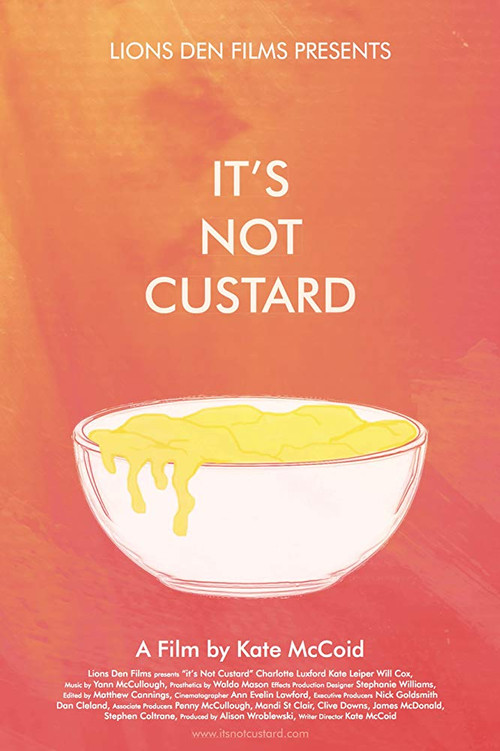 Movie poster for It's Not Custard (2018)