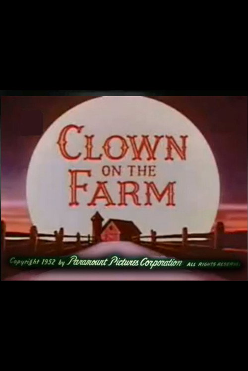 Movie poster for Clown on the Farm (1952)