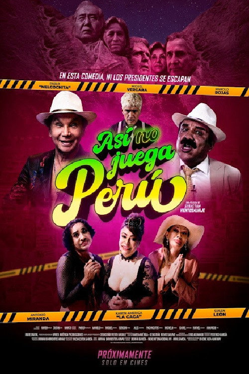 Movie poster for Así no juega Perú (2026)