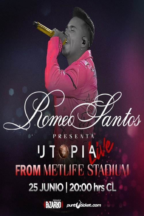 Movie poster for Romeo Santos: Utopia Live from MetLife Stadium (2021)