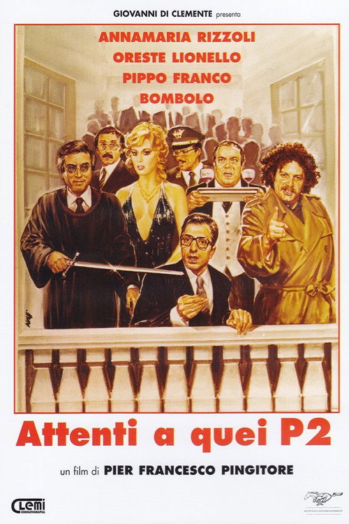 Movie poster for Attenti a quei P2 (1982)