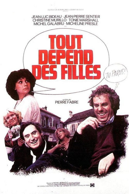 Movie poster for It All Depends on Girls (1980)