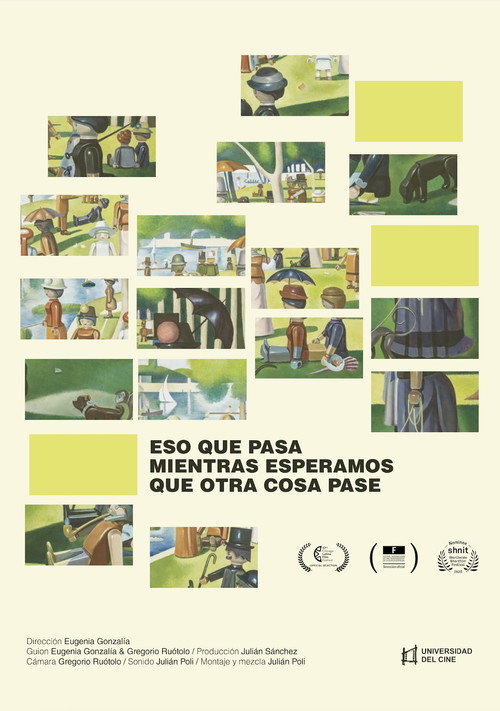 Movie poster for Eso que pasa mientras esperamos que otra cosa pase (2019)