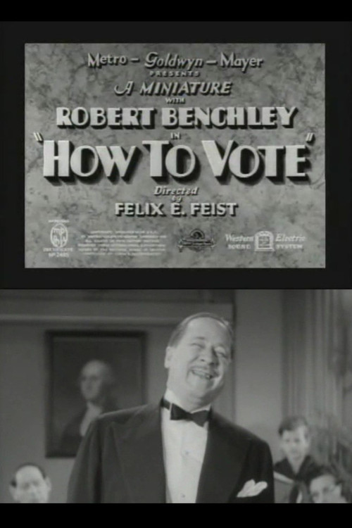 Movie poster for How to Vote (1936)