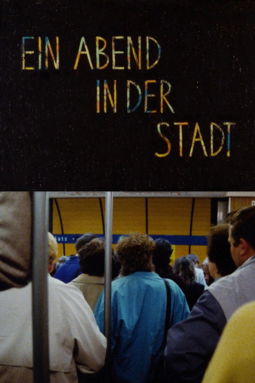 Movie poster for An Evening in the City (1988)