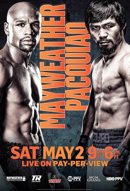 Movie poster for Mayweather vs. Pacquiao (2015)