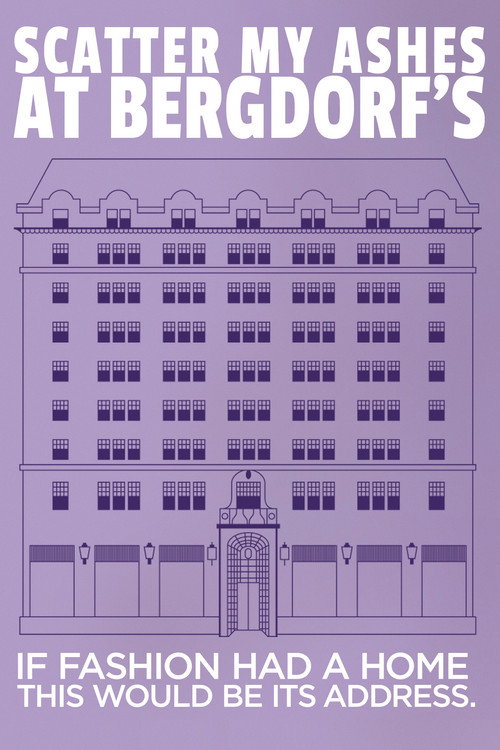 Movie poster for Scatter My Ashes at Bergdorf's (2013)