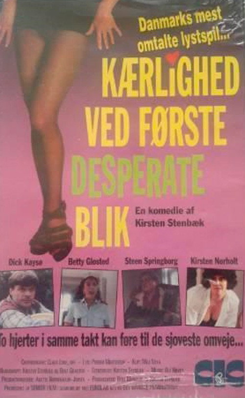Movie poster for Kærlighed ved første desperate blik (1994)