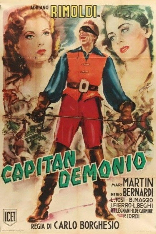 Movie poster for Capitan Demonio (1950)