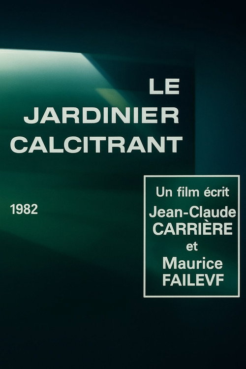 Movie poster for Le jardinier récalcitrant (1983)