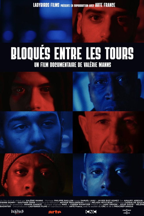 Movie poster for Bloqués entre les tours (2025)